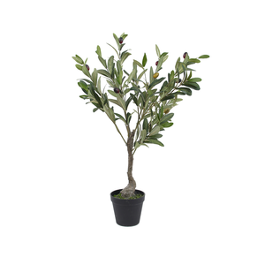 40 pollici piante artificiali e alberi finte piante artificiali ramoscello di ulivo foglie topiaria albero di seta per <span class=keywords><strong>l</strong></span>'arredamento del giardino - Product Image 3