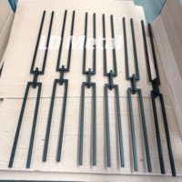 Balaustres de Hierro Modernos de Lujo, Cuadrados, de 1/2*44 Pulgadas, con Eslabones de Cadena Dorados, para Decoración de Escaleras Interiores, Piezas Metálicas para Escaleras en Oferta
