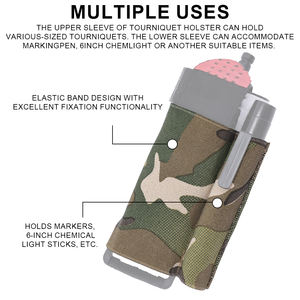 SINAIRSOFT Étui élastique TQ pour garrot tactique, à fixer sur ceinture tactique - Product Image 5