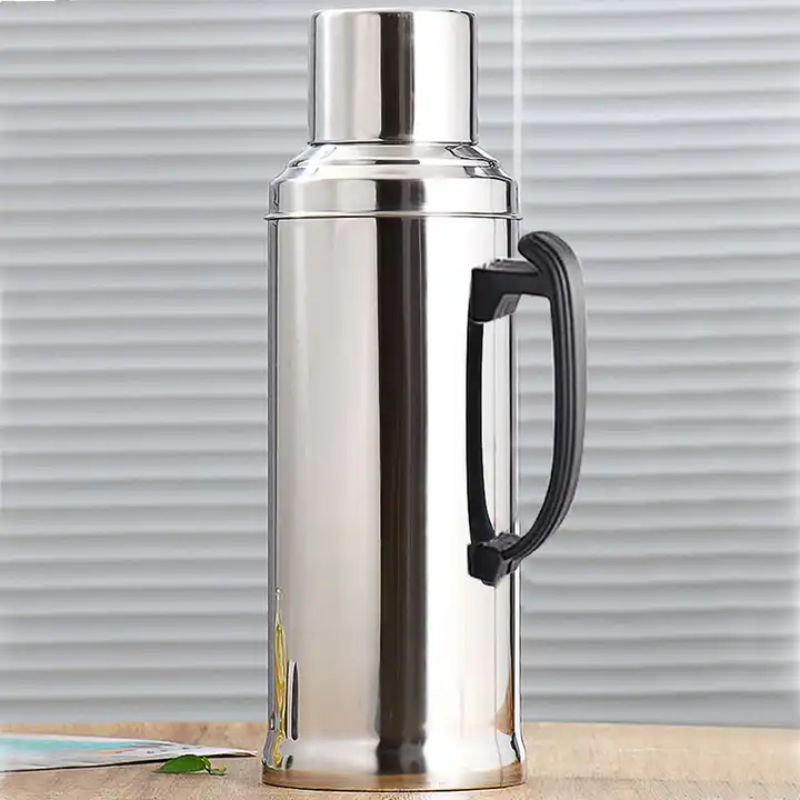 TIGER Stainless Steel Vacuum Carafe with Glass Liner & Button