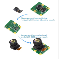 Module de caméra Raspberry Pi 8MP IMX219 V2 avec objectif fisheye 160 degrés
