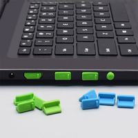 Bouchon anti-poussière USB-A en silicone multicolores personnalisable, étanche, cache-port USB pour ordinateur portable, lampe de bureau, machine industrielle