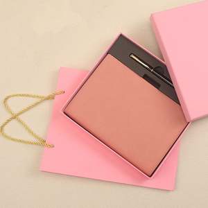 Juego de Regalo de Cuaderno con Logotipo Personalizado para Eventos Empresariales, Caja de Regalo de 4 Piezas, Actividades Corporativas, Juego de Regalo Promocional para Empleados - Product Image 6