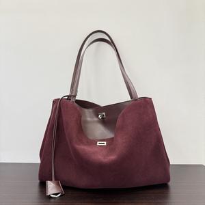 กระเป๋าถือสำหรับผู้หญิง กระเป๋าสะพายข้างหนังกลับสุดหรู พรีเมียม สไตล์เรโทร แฟชั่น ความจุเยอะ กระเป๋าสะพายไหล่ผู้หญิง - Product Image 3