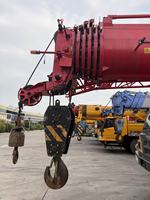 Grue à flèche télescopique hydraulique Sany STC800T6 d'occasion de 80 tonnes avec portée de 63 m, modèle 2018