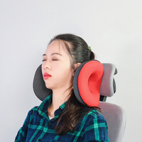 Usine chinoise Stock Bureau Sieste Oreiller En Mousse à Mémoire de Couchage Réglable 4 en 1 Multifonctionnel Pliable oreiller