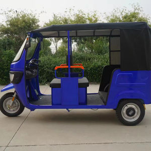 รถตุ๊กตุ๊กไฟฟ้าไทย JRICH 60V แบบเปิด  ยานยนต์โดยสารแบบมีมอเตอร์ 1000W รับน้ำหนัก 400 กก. 4 ที่นั่ง ความเร็ว 30-50 กม./ชม. แรงบันดาลใจจาก <span class=keywords><strong>Bajaj</strong></span> - Product Image 4