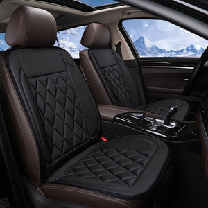 Coussin chauffant pour <span class=keywords><strong>siège</strong></span> de <span class=keywords><strong>voiture</strong></span> WANPU 12V 24V, chauffage rapide en 29 secondes, polyester, température réglable avec <span class=keywords><strong>protection</strong></span> contre la surchauffe pour voitures et camions - Product Image 6