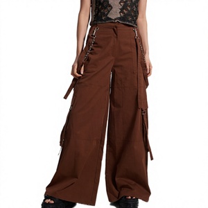 Pantalons cargo pour femmes de haute qualité, respirants, confortables, multi-poches, décontractés, services OEM en gros - Product Image 1