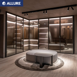 Muebles de Dormitorio Modernos de Madera de Guangdong a Precios Económicos, Armarios de 4 <span class=keywords><strong>Puertas</strong></span> Corredizas para Ropa - Product Image 6