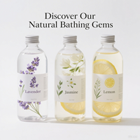 Gel Douche Hydratant et Nourrissant au Lait et aux Acides Aminés, Extrait de Pétales de Fleurs Biologiques OEM/ODM, Blanchissant la Peau, 500ml