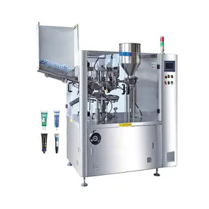 KNF series Spa oil lotion body cream automatic soft tube filling sealing machine for cosmetics
