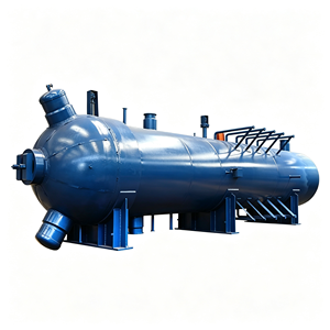 Réservoir séparateur à pression bleu en acier au carbone et acier inoxydable 0,6 MPa Conception ASME pour évaluation sur site Industriel REMEYA - Product Image 2
