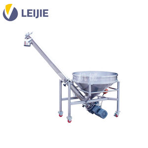 Automatico tubolare Aur vite elevatore a polvere a secco con Hoppe inclinato nuova condizione trasportatore a spirale nucleo componente della pompa - Product Image 1