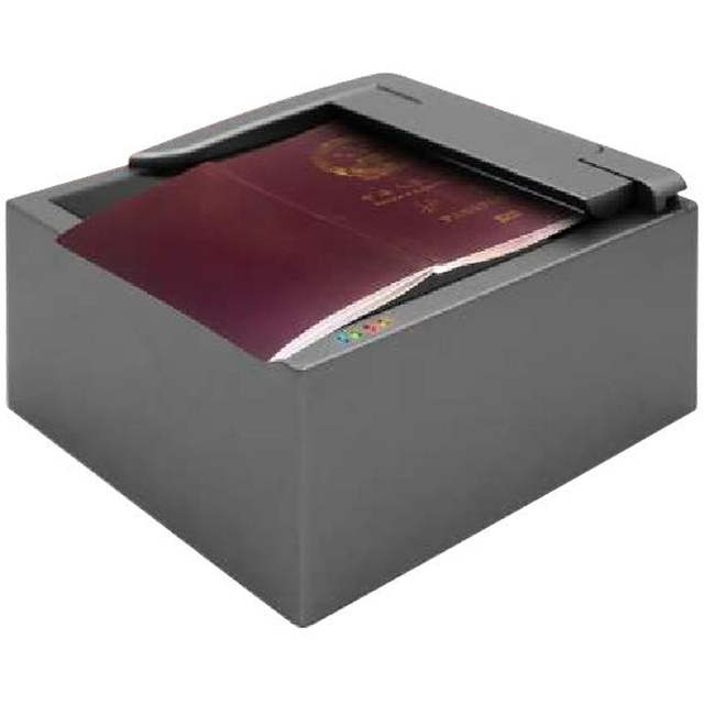 Kiosk Passport Reader Is a Newly Designed, Multi-functional Document Reader with a Removable Cover.