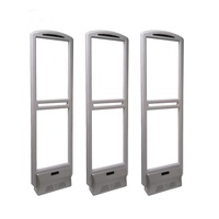 Système d'alarme de sécurité EAS pour magasin de vêtements E-Bit AM-055, capteur AM 58kHz, portillon antivol avec portée de détection de 1,8 à 3,6 m, gris