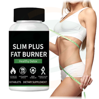 Tablet Pembakar Lemak Natural Slim Plus untuk Dewasa, Efektif & Cepat Menurunkan Berat Badan, Tablet Teh Hijau untuk Kesehatan & Pelangsingan