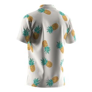 Camisa Hawaiana Blanca de Manga Corta con Estampado Floral para Hombre, Ideal para la Playa, en Oferta - Product Image 2