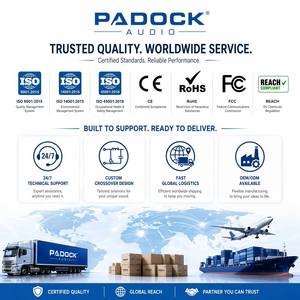 Consola de Mezcla de Audio Profesional <span class=keywords><strong>PADOCK</strong></span> de 8/12 Canales - Mezclador Digital con 99 Efectos DSP y Bluetooth -MT-6X - Product Image 4