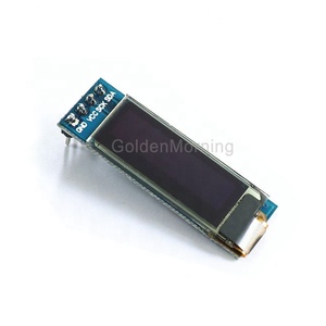 Mini Mono Màu Xanh 4 Chân 128X32 IIC SSD1306 0.91 "Inch <span class=keywords><strong>OLED</strong></span> 091 Mô-đun Hiển Thị - Product Image 6