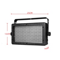 Luz Estroboscópica LED RGB de 60W, 3 en 1, 288 Piezas, 48 Zonas, Luces de Escenario con Controlador Inalámbrico para Discoteca, DJ, Equipo de Iluminación para Fiestas
