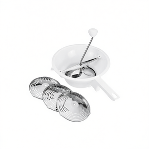 Molinillo de alimentos Metaltex Spring, juego de 4 piezas con 3 discos para purificar y colar - Product Image 2