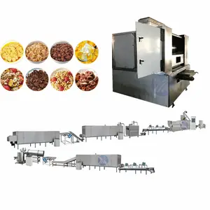 XSG High Quality Full Automatic Cornflakes Production Line Maize Corn Flakes Making Machine