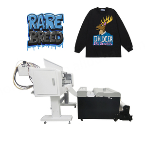 เครื่องพิมพ์เสื้อผ้าแบบกำหนดเอง ขนาด A3 30 ซม. หัวพิมพ์คู่ I3200 I1600 XP600 เครื่องพิมพ์อิงค์เจ็ท DTF สำหรับพิมพ์ลายลงบนเสื้อยืดด้วยความร้อน - Product Image 4