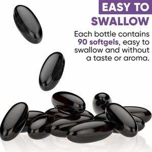 Cápsulas de gel blando de aceite de semilla negra OEM/ODM fuerza inmune vegana apoyo salud digestiva Cápsula de aceite de semilla negra Softgel - Product Image 5