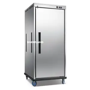 Nuovo Design a porta singola banchetto refrigeratore carrello congelatore verticale armadio frigorifero verticale in acciaio inox congelatore