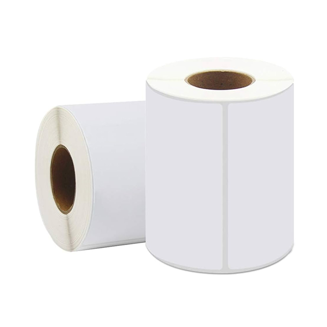 Custom Size Waterproof Thermal Packaging Labels Adhesive Sticker for Logistics Shipping with Heat-Resistant and Strong Adhesion