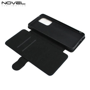 Étui de téléphone portable en cuir PU pour Samsung <span class=keywords><strong>Galaxy</strong></span> A73 5G, portefeuille à rabat, sublimation 2D, coque de téléphone vierge - Product Image 4