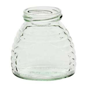 Pot de miel en verre transparent personnalisé de 3oz 12oz vide de stockage de pot de <span class=keywords><strong>confiture</strong></span> en verre d'abeille - Product Image 1