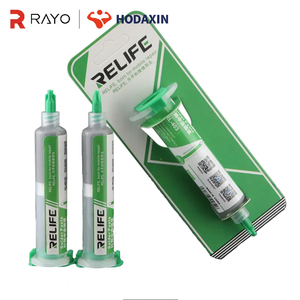 RELIFE RL-403 183 ℃   Pasta <span class=keywords><strong>de</strong></span> Soldar en Jeringa, Partículas Finas <span class=keywords><strong>de</strong></span> 20-38μm, Alta Viscosidad, Excelente Humectabilidad para Reparación <span class=keywords><strong>de</strong></span> Móviles - Product Image 1