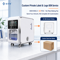 Machine à hydrogène et oxygène 1500 ml/min pour usage domestique, YISHENGRUI, adaptateurs de prise standard internationaux offerts, livraison en 20 jours