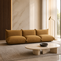 Ensemble de canapés en velours YUANCHANG avec pieds en acier inoxydable, design carré, rembourrage en éponge, meubles pour la maison, 2 places