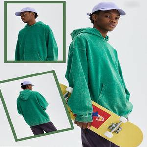 <span class=keywords><strong>Felpa</strong></span> con <span class=keywords><strong>cappuccio</strong></span> su misura, <span class=keywords><strong>felpa</strong></span> Pullover da <span class=keywords><strong>uomo</strong></span> in puro cotone sbiadito da sole Super-Large con <span class=keywords><strong>cappuccio</strong></span> e lavaggio acido - Product Image 3