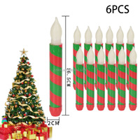 Bougies LED sans flamme décoratives blanches pour la maison - Fonctionnant sur piles pour mariages, Noël et anniversaires