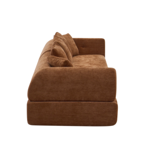 Canapé modulaire deux places Cloud - Design moderne, tissu en flanelle, idéal pour appartement, mobilier de salon, assise profonde et moelleuse - Product Image 3