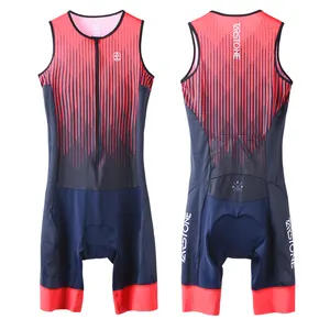 Tri Clothing Men Triathlon Suit Racing Cycling Skin Suit Bicycle Set Swimming Running