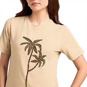 เสื้อเบลาส์ปักลูกปัดลายดอกไม้ ดีไซน์หรูหรา ผ้าฝ้ายพิมพ์ลาย ประดับด้วยลูกปัดเม็ดเล็ก งานปักมือสุดประณีต รุ่น MS-wc-001 MS - Product Image 1