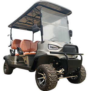 Voiturette de golf électrique FD005B-4 35 km/h, capacité de charge 1100 kg, capacité de passagers personnalisable, pour navette hôtelière en zone touristique - Product Image 2