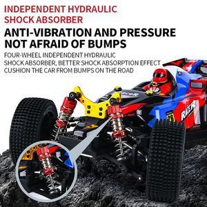 1/14 aleación Base chasis carreras Drift RC <span class=keywords><strong>Drag</strong></span> coche de alta velocidad Control remoto coche para adultos Radio Control escalada camión Juguetes - Product Image 4