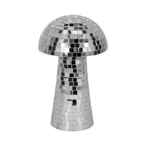 Figurine en mosaïque en forme de champignon, sculpture miroir pour la décoration de la maison, salon, salle de bain, bureau, étagère, art - Product Image 2