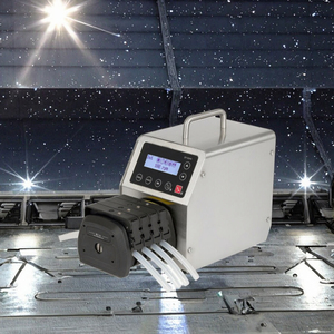 BT100S-1+4 YZ15T ปั๊มเพอริสตัลติกสแตนเลสแบบปรับความเร็วได้พร้อมกำลังไฟ DC12V-24V อัตราการไหล 100 ลิตร/นาที สำหรับอุตสาหกรรมยานยนต์ - Product Image 2