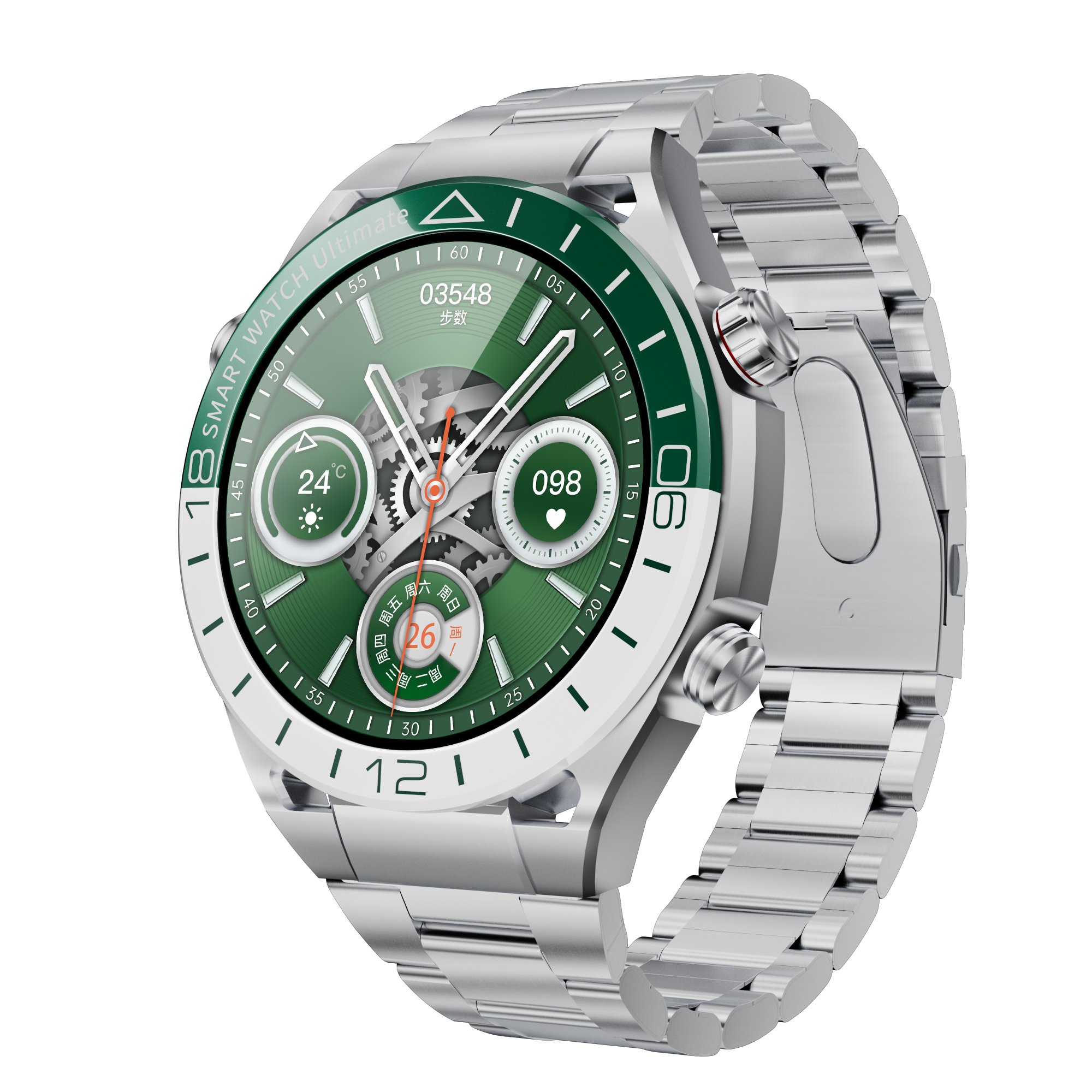 2026 SK41 Smartwatch BT Calling 1.53inch Screen Heart Rate Blood Oxygen Fitness Tracker Sports Relojes Smart Watch for Men