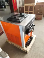 Machine à glace molle électrique portable, mini sorbetière pour parcs d'attractions et magasins de proximité