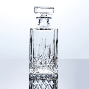Carafe à whisky en <span class=keywords><strong>cristal</strong></span> 8001DC 750 ml pour whisky, brandy, rhum, vin rouge, <span class=keywords><strong>alcool</strong></span>, spiritueux - Product Image 3