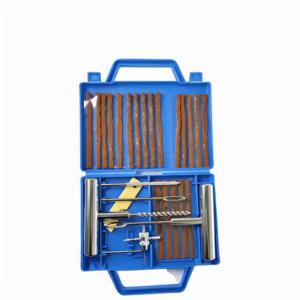 28pcs Heavy Duty Emergency Tire Repair <strong>Kit</strong> for Car, Truck, SUV <strong>RV</strong>-T Handle Tubeless Puncture Plug <strong>Patch</strong> Set-001