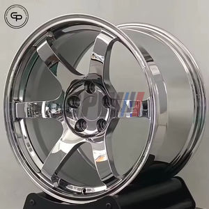 Gpw ล้อโครเมียมปลอมแปลงแบบ <span class=keywords><strong>TE37</strong></span> 19 20นิ้วขอบลึก5X114.3 5X120สำหรับ370Z 350Z Supra <span class=keywords><strong>Civic</strong></span> เป็น BMW F30 G20 F32 G22 M4 M3 - Product Image 2